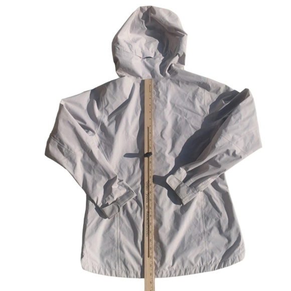 Marmot Windstopper Men's Jacket Size Medium Hooded Tan Beige 79448 Full Zip - Picture 8 of 13